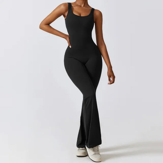 Snatched Flared Jumpsuit